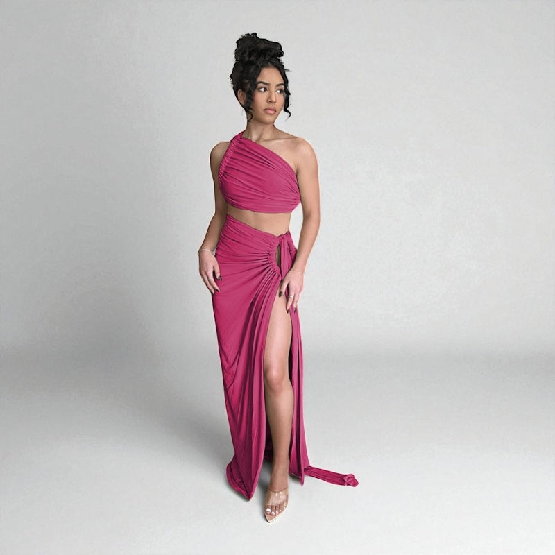 ✨Conjunto Top/Falda Verde✨￼￼