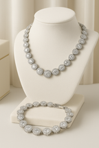 Collar/Pulsera En Diamantes