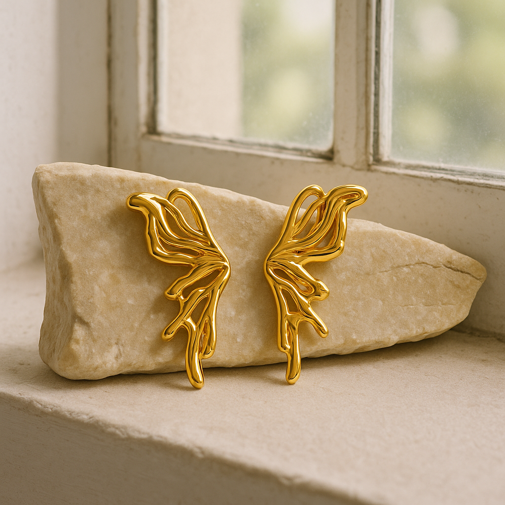 💎 Aretes “Alas de Elegancia” 💎